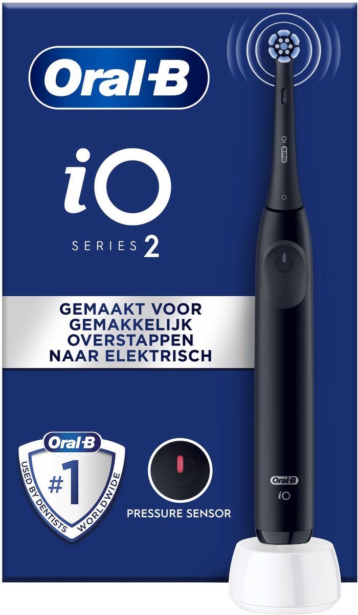 Oral-B iO2 - Elektrische Tandenborstel - 3D magnetisch - Zwart