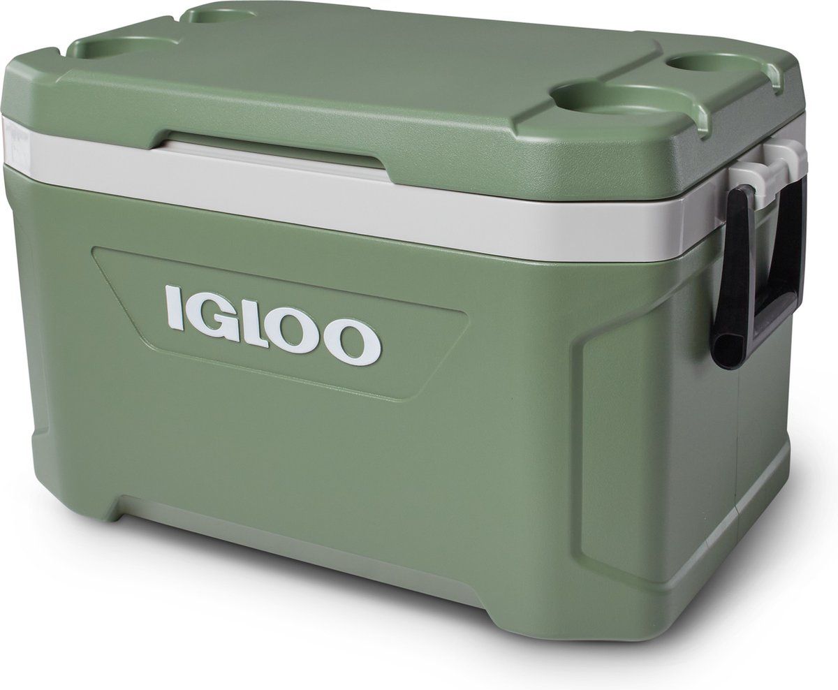 Igloo Ecocool 52 - Passieve Koelbox - 49L Met Gerecycled Materiaal - Groen