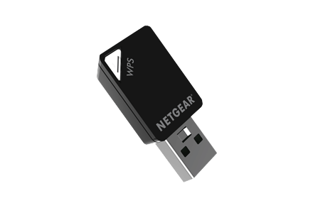 Netgear A6100 - Netwerkadapter - AC600 - Wi-Fi 4/5 - USB 2.0
