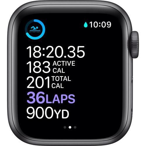 Apple Watch Series 6 - 44mm - Aluminium - Spacegrijs - GPS refurbished, photo 3