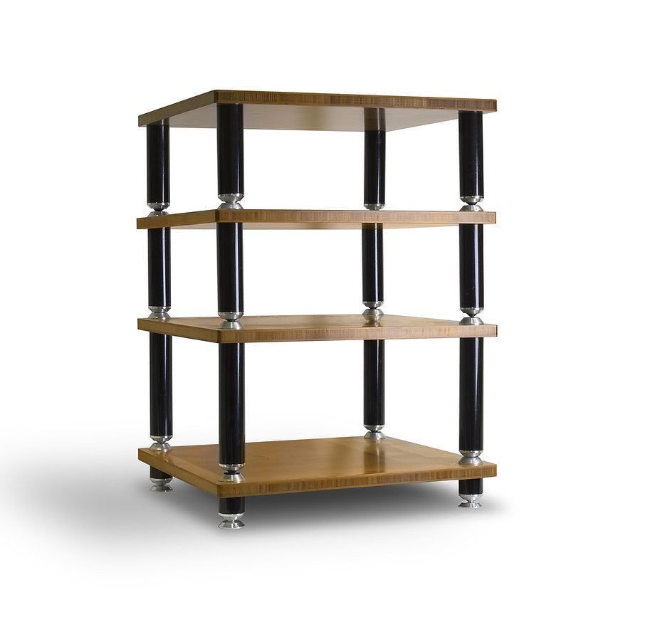 NorStone Stäbbl Hifi - Audio Meubel 4 Lagen - 600 X 787 X 550 Mm - Bamboo
