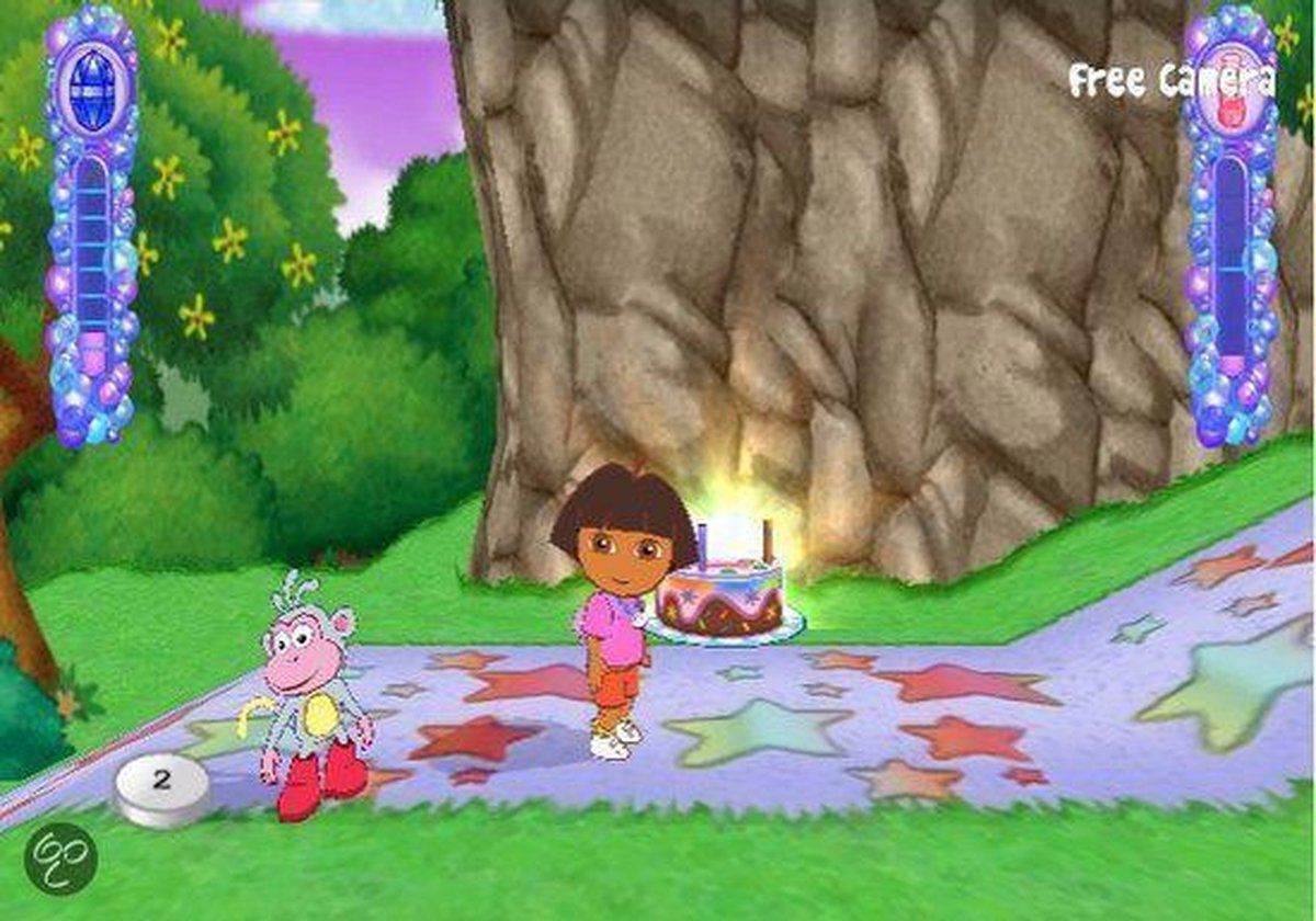 2K Games Dora's Grote Verjaardag Avontuur - Wii - Avontuur en platformspel (2010)