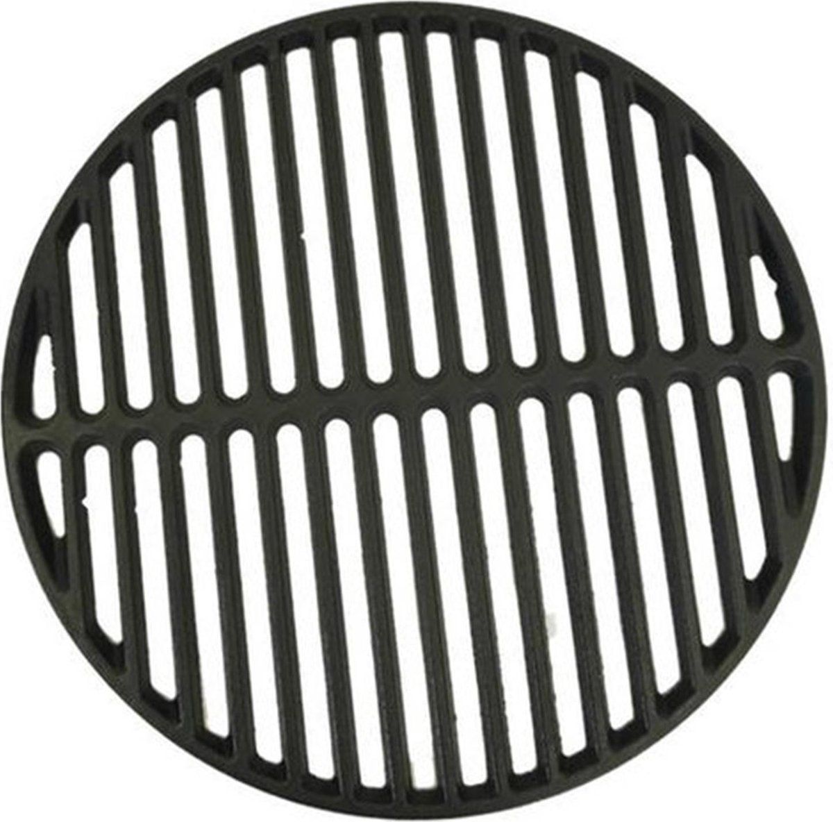 Grill Guru Compact - Gietijzeren Grillrooster -ø33cm - Zwart
