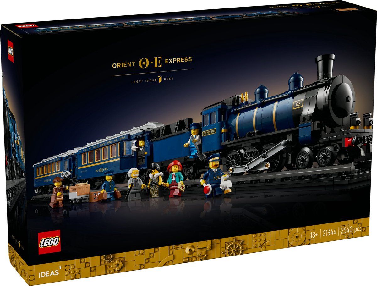 LEGO Ideas - De Oriënt-Express 21344 - 8 minifiguren - 2540 onderdelen