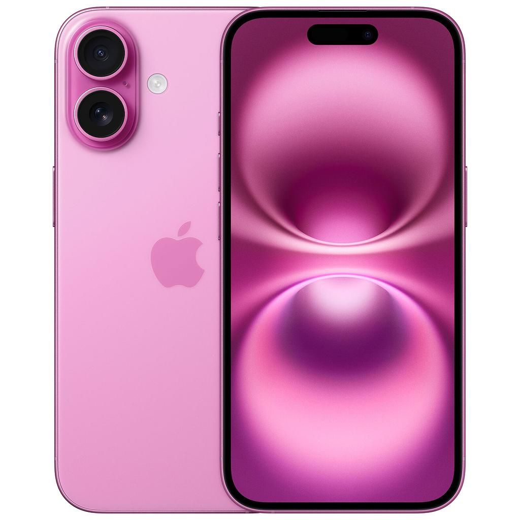 Apple iPhone 16 - Roze - 128 GB - eSIM