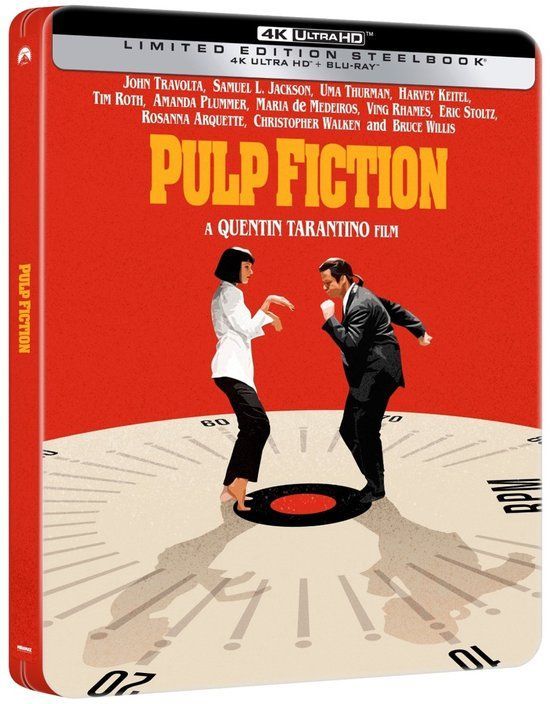 Lionsgate Pulp Fiction - 4K Ultra Hd Blu-ray - Steelbook