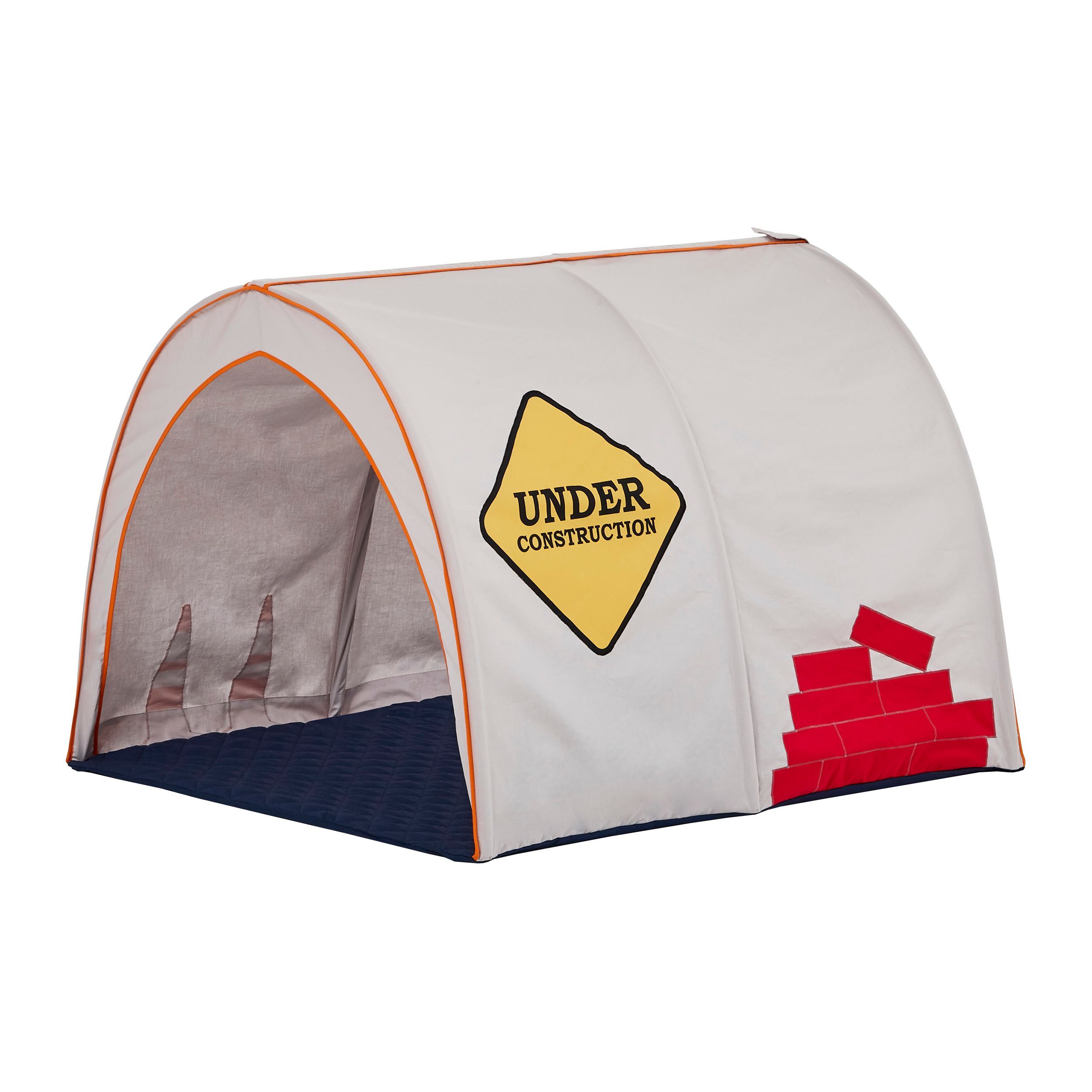 Hoppekids Construction Tunnel - Tunnel - Quilted bottom