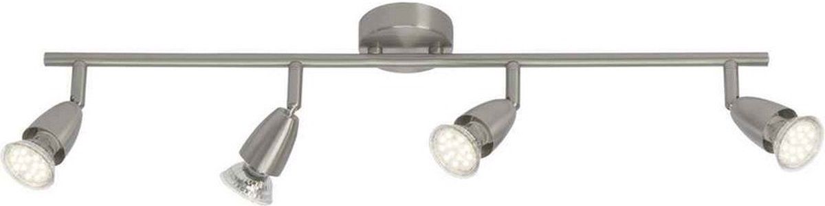 Brilliant Amalfi - Plafondlamp - 4x GU10 - Chroom
