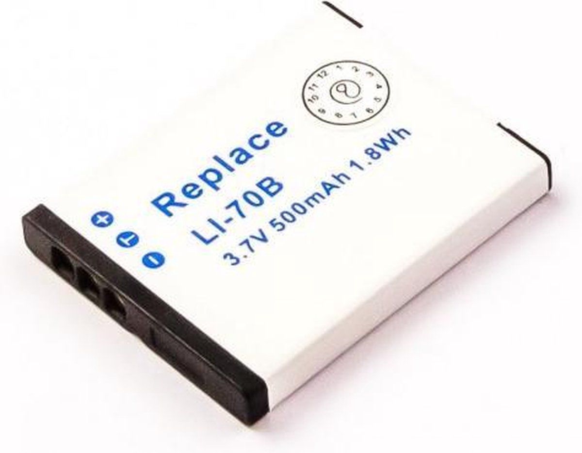 Accucell Batterij Geschikt Voor Olympus Li-70B, Fe-4020, Fe-4040, X-940