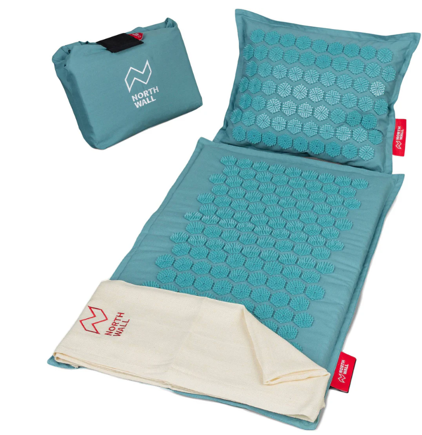 Northwall Spijkermat - Acupressuur Mat met 6960 drukpunten - Blauw