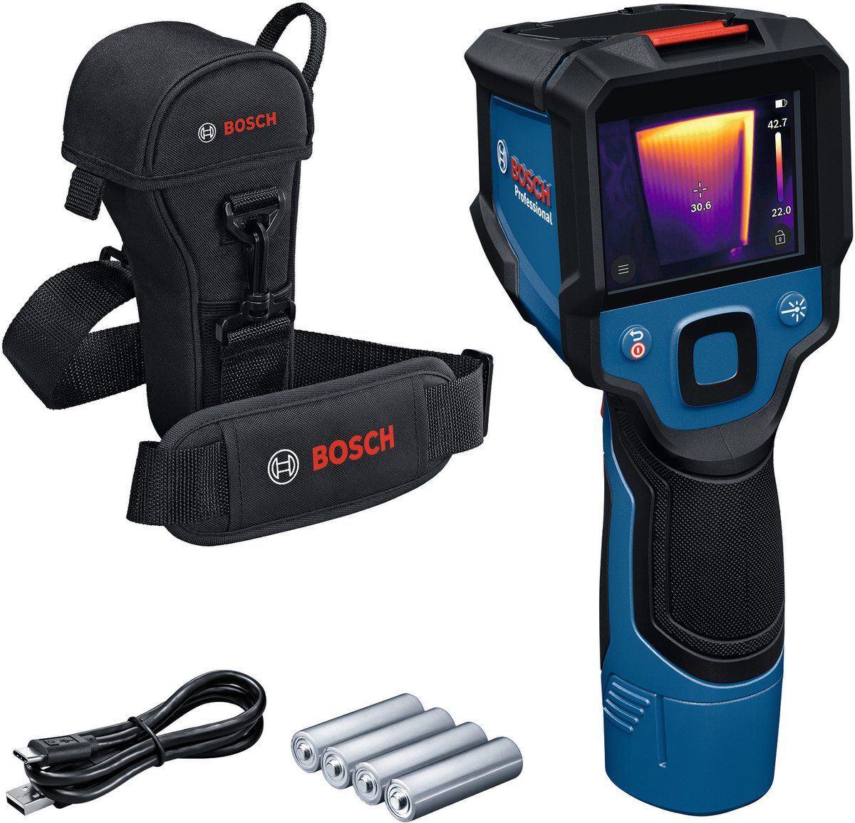 Bosch Professional Gtc 12V-450-13 - Warmtebeeldcamera - 256 X 192 Px Resolutie - IP54