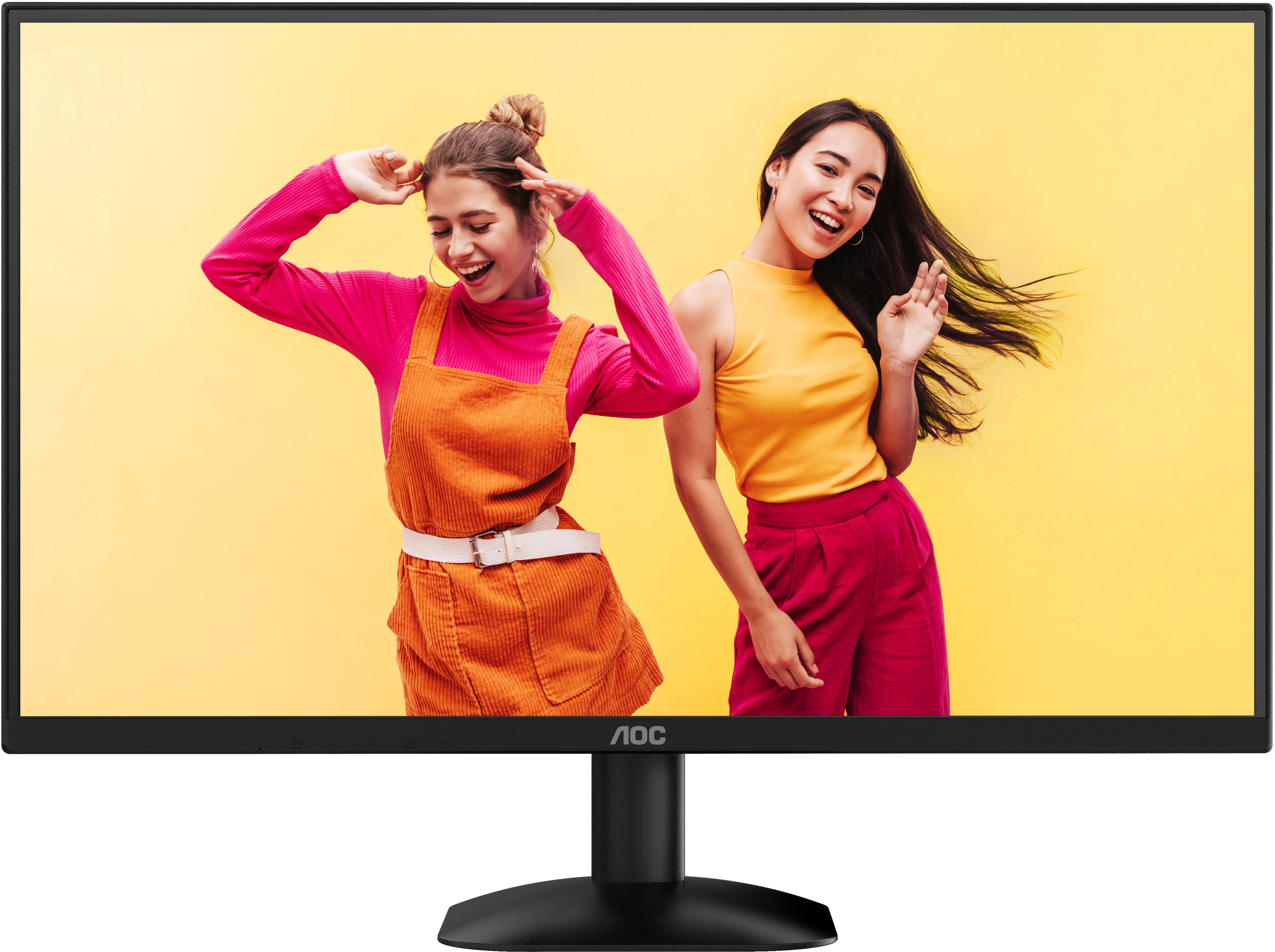 Aoc Zwart 24B35hm2 - Monitor 24"Full Hd 100 Hz Adaptive Sync