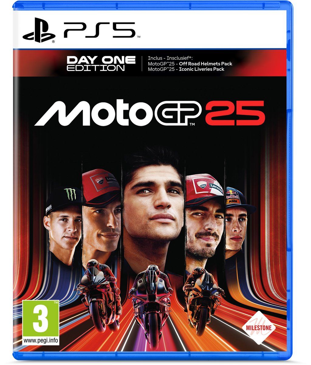 Milestone MotoGP 25 - Day One Edition - PS5 - Pro En Arcade Ervaring