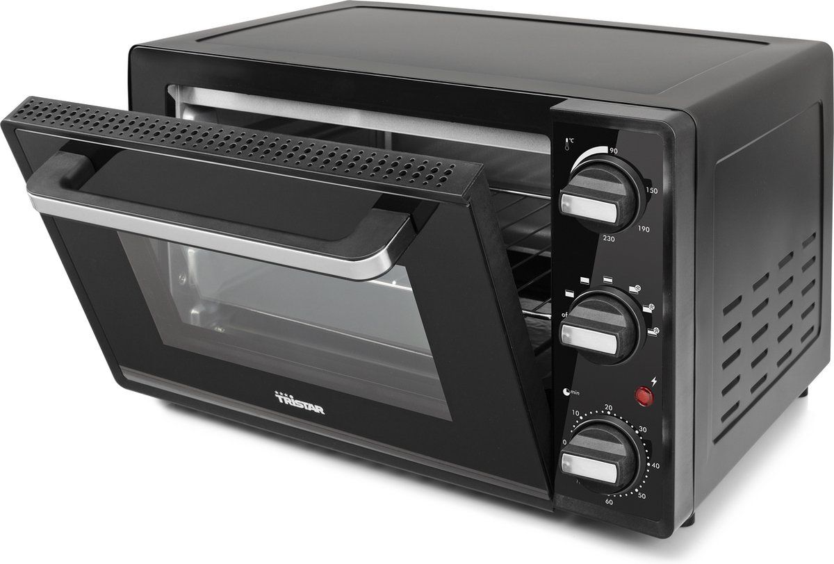 Tristar OV-3625 - Convectieoven 28 liter - Heteluchtoven 1500 Watt - Zwart