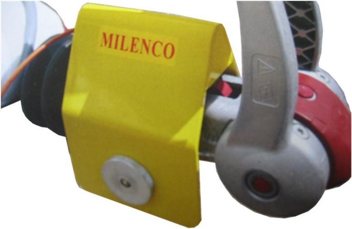 Milenco Heavy Duty AL-KO 3004 - Koppelingslot - SCM MP03 goedgekeurd - Geel