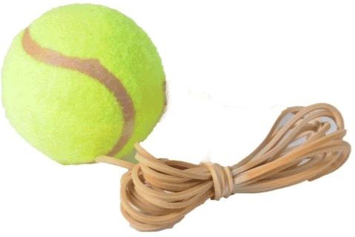 Spelletjesboer Tennisbal Met Elastiek Voor Tennistrainer