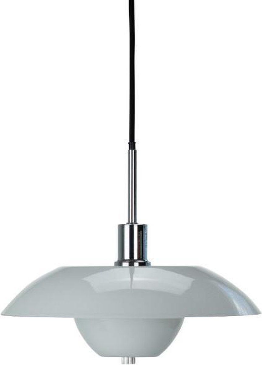 Dyberg Larsen Hanglamp Bergen 32 X 28 Cm E14 Glas 5w Wit