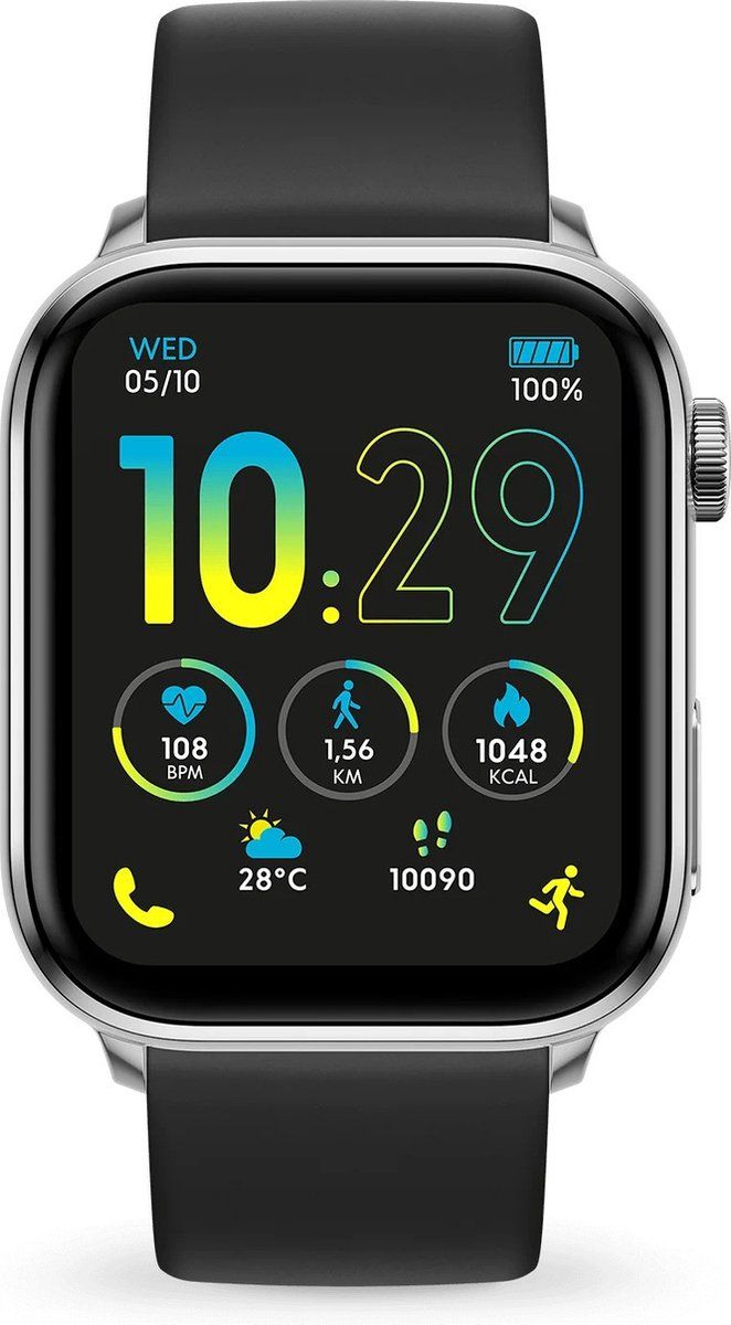 Ice-Watch Ice Watch 024301 - Smartwatch - Gps Slaapmonitor Hartslagmeting - Zilver Zwart
