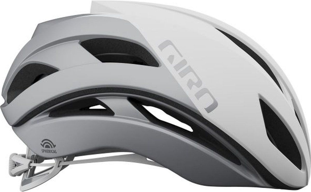 Giro Eclipse Spherical - Fietshelm - Verstelbaar - White / Silver (S 51 - 55 Cm)
