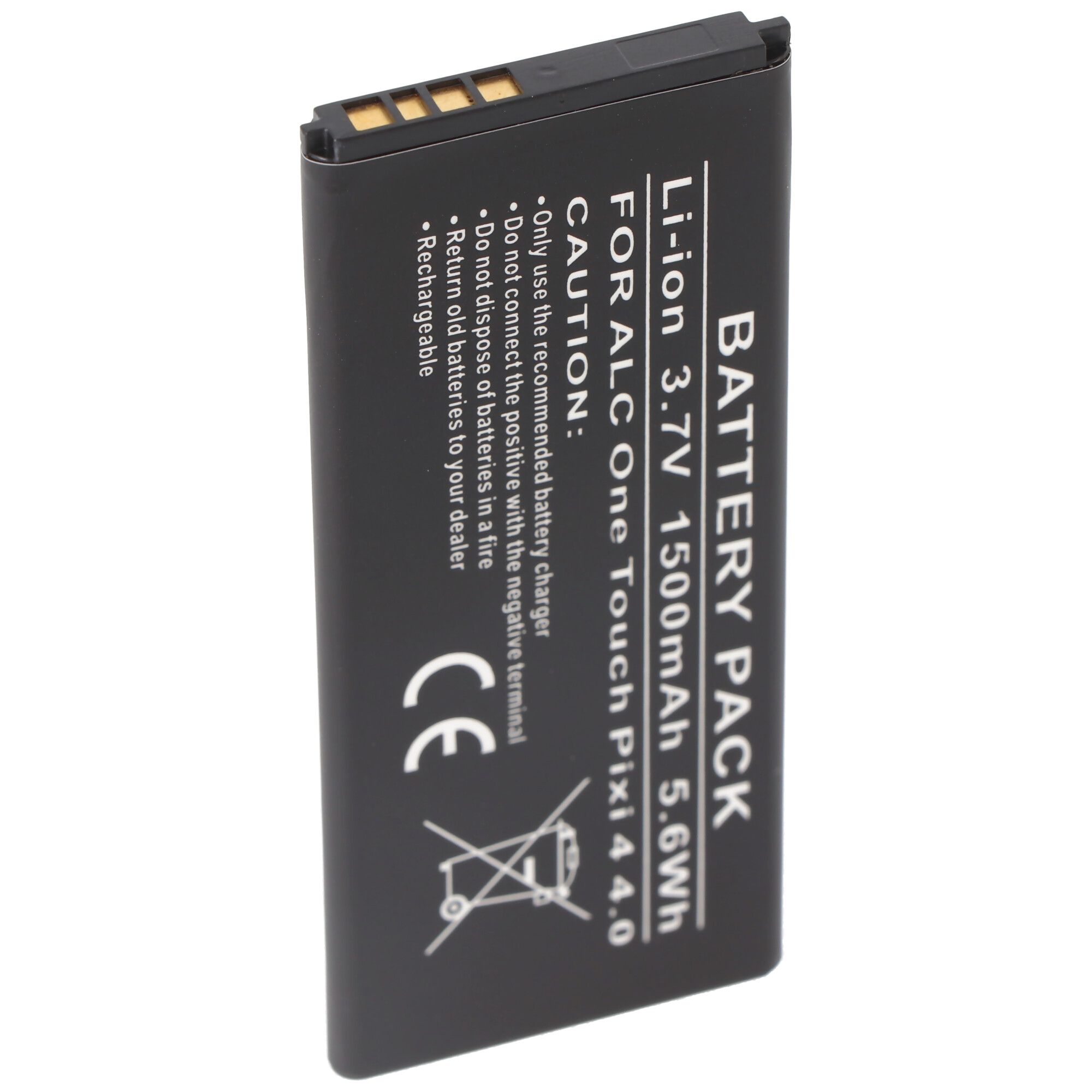 Accu geschikt voor de Alcatel One Touch Pixi 4 4.0 batterij TLi015M1, TLi015M7, OT-4034 3.8 volt 150