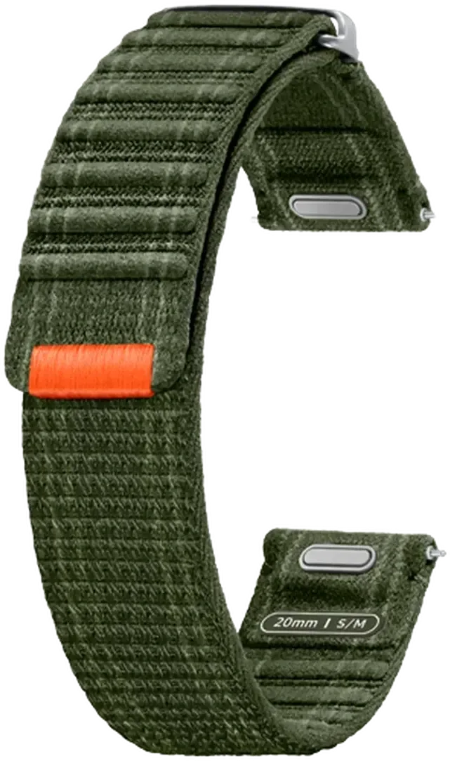 Samsung Galaxy Watch 7 - Fabric Band - Zacht nylon - Groen