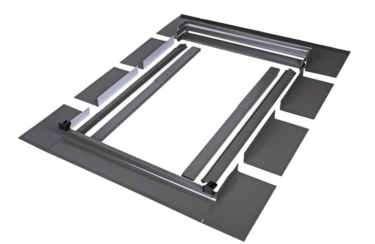 Optilight TL - Gootstuk leien 55x78 cm - Aluminium RAL 7022