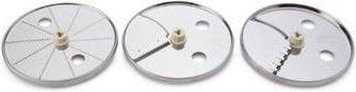 Cuisinart DISC12E - Schijvenset - Snij- en raspschijven - RVS (10 stuks)