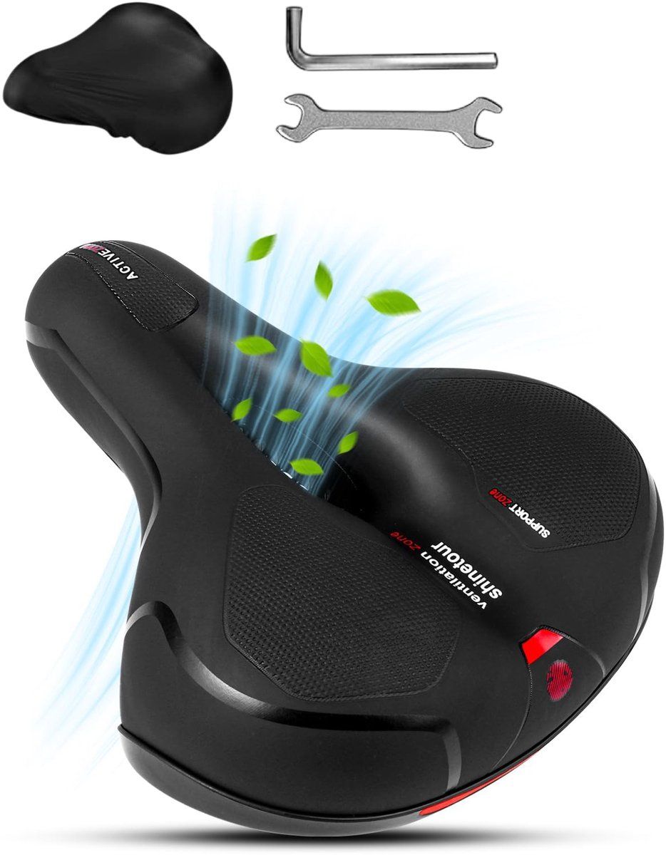 Zwart incl. zadelhoes