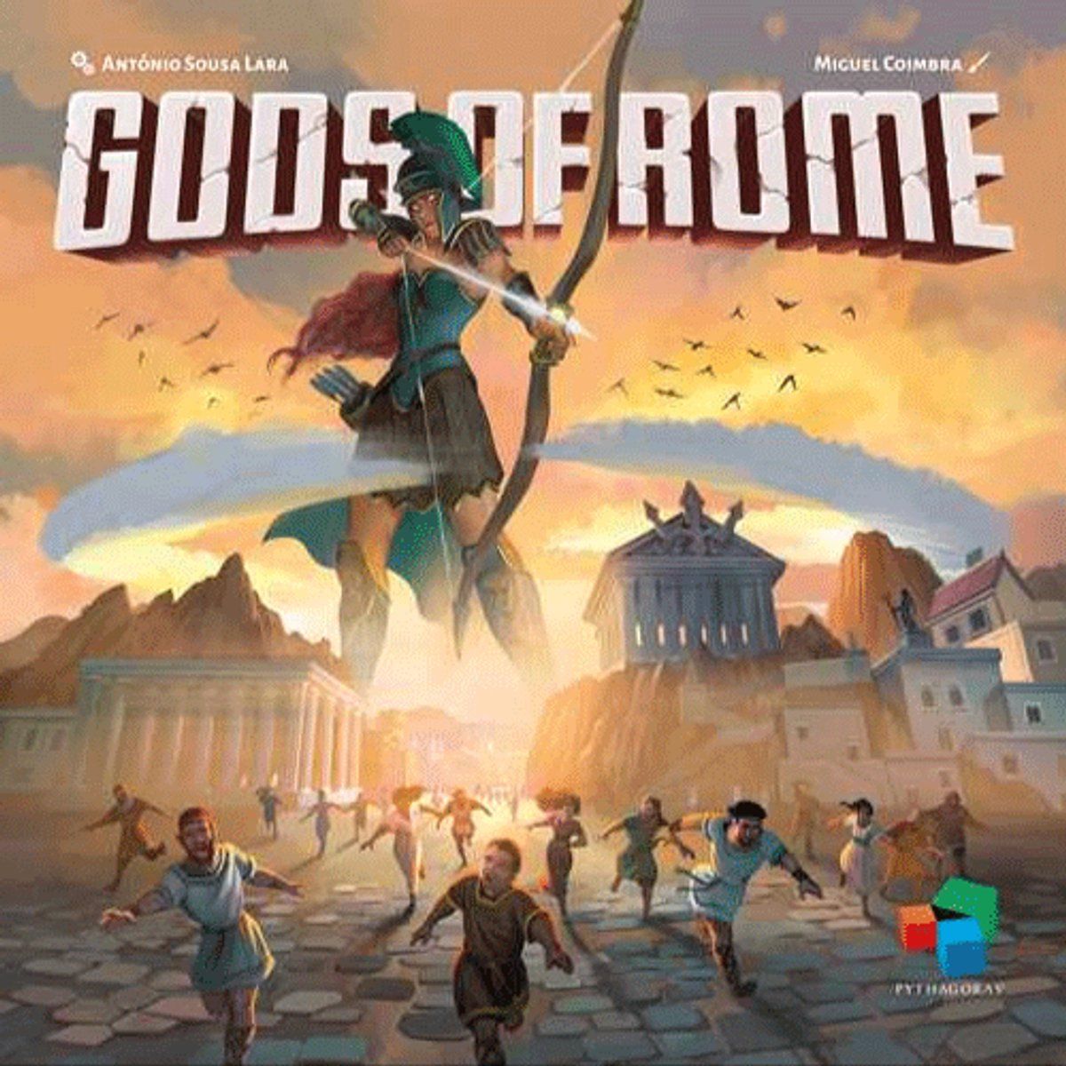 Hot Exclusive Gods Of Rome - Bordspel - Gebiedscontrole En Actieselectie - Leeftijd 10+