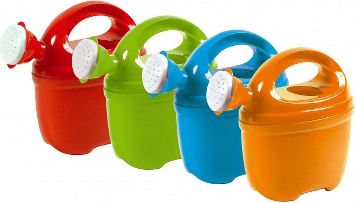 Gieter 1 liter in Rodos style - Speelgoedgietertje - 16 cm - 4 kleuren assorti.