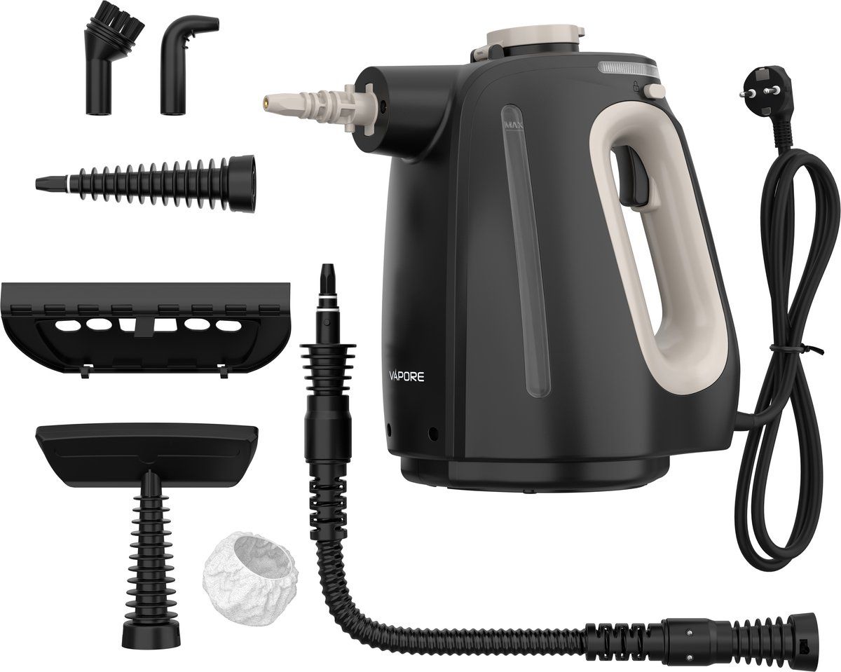 Vapore Vpr-SC01 - Handstoomreiniger - 1350W - 11-in-1 Accessoireset