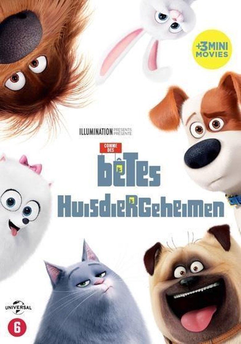 Niet Gekend Huisdiergeheimen - Dvd - Avontuur Van Huisdieren In New York (2023)