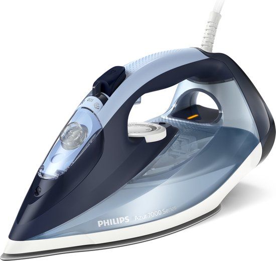 Philips DST7020/20 - Stoomstrijkijzer - Zelfreinigend - Verticaal Strijken - Blauw