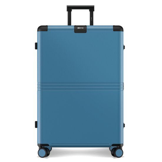 Merkloos Onyx Hybrid Pro Check-in Koffer Large 100 Liter - Gerecycled Polycarbonaat En Ritsloos Design -