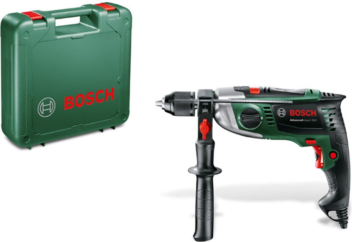 Bosch AdvancedImpact 900 - Klopboor - 900 W - KickBack Control - 2 standen