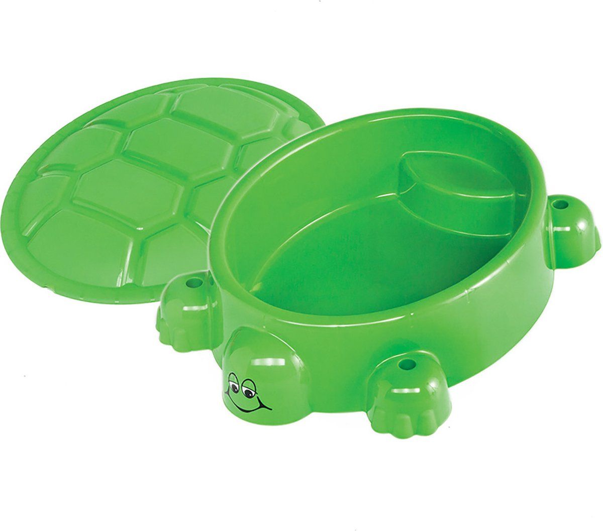 Paradiso Toys Turty Smile - Zandbak met Deksel - Schildpadvorm - Groen
