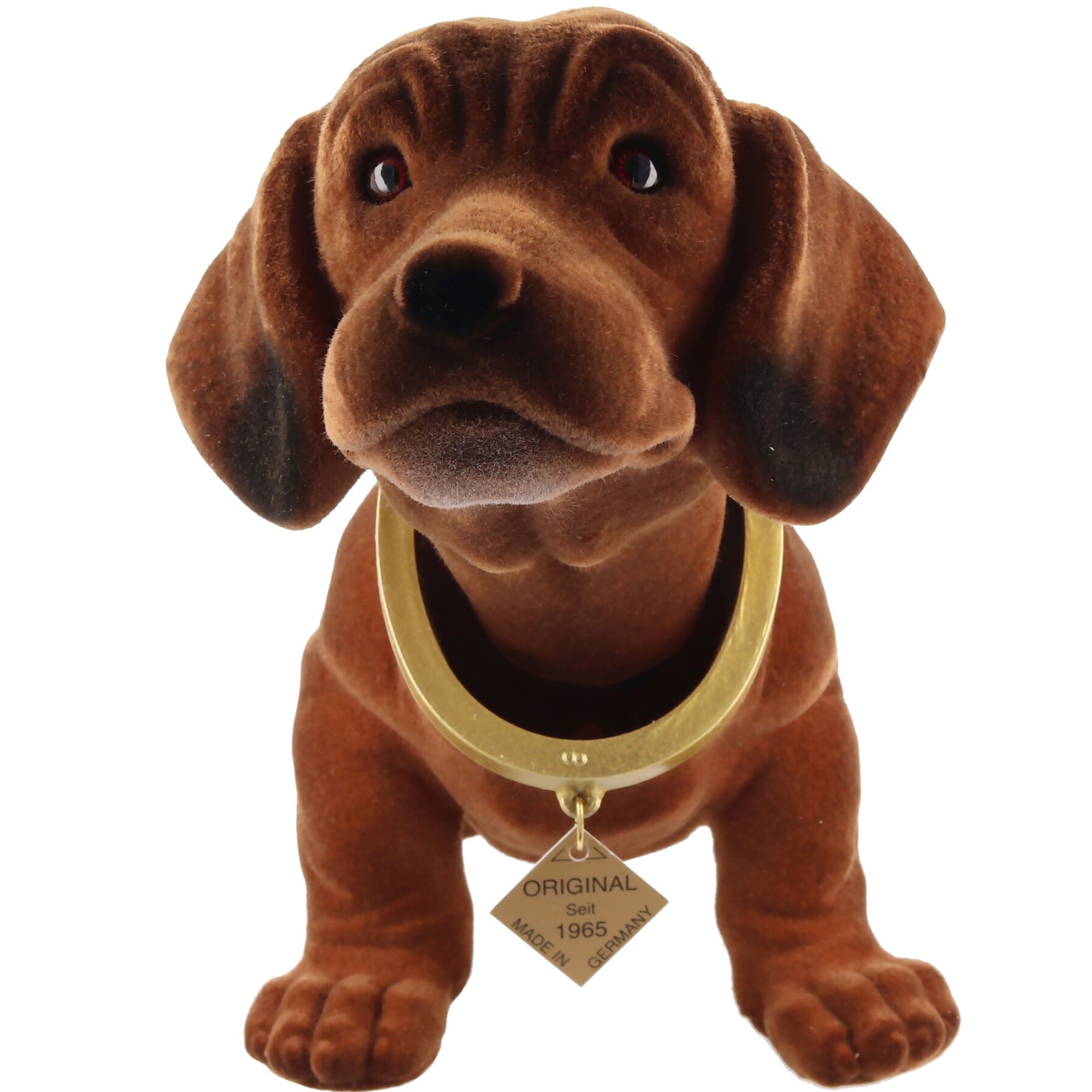 Original Dachshund - Bobblehead - 30x20cm - Bruin