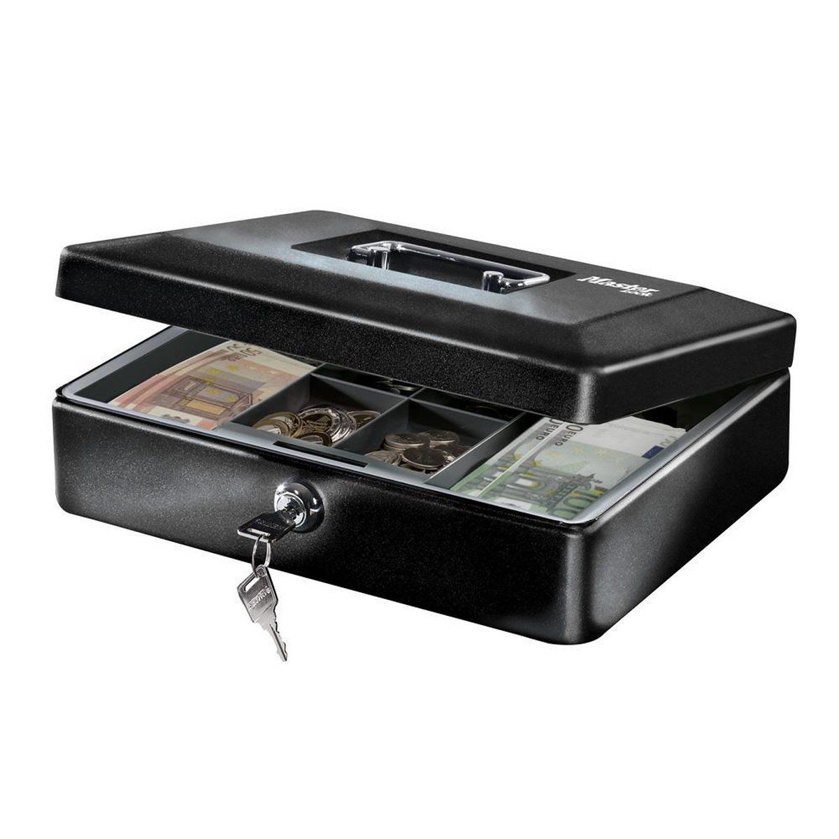 Master Lock Masterlock Kluis Geldkist Met Tray En Handvat, Cb-12ML