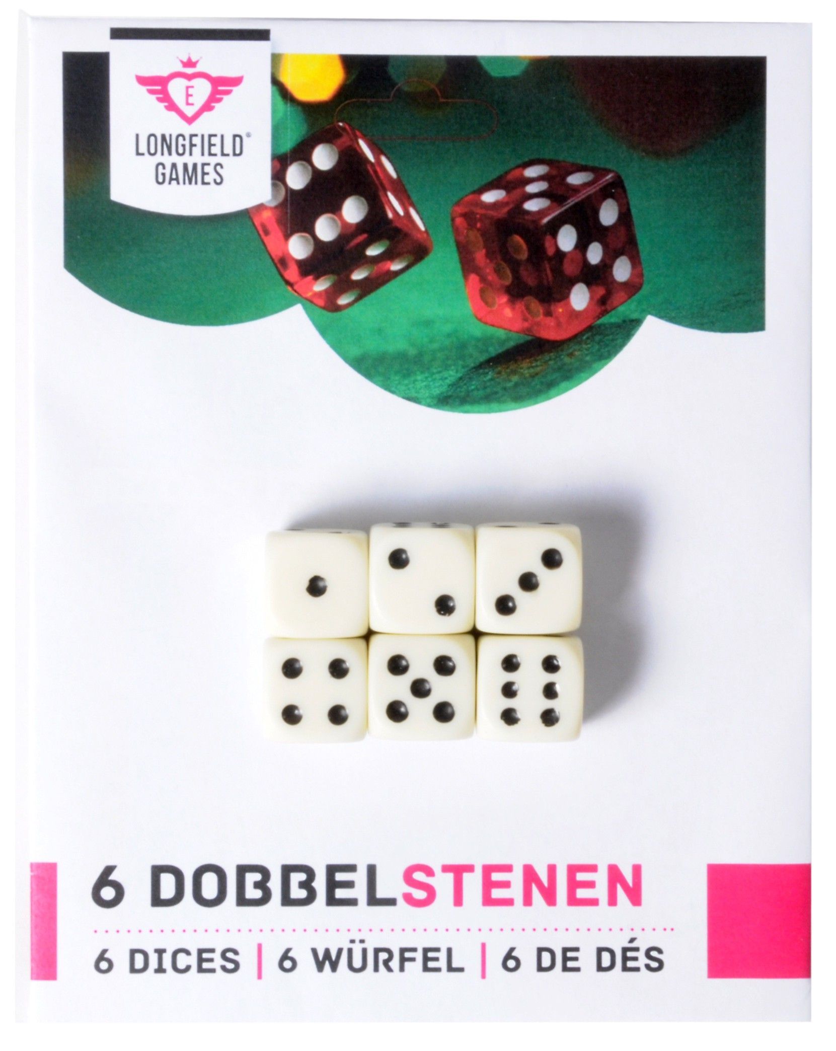 Dobbelsteen - China - 16 mm - crème