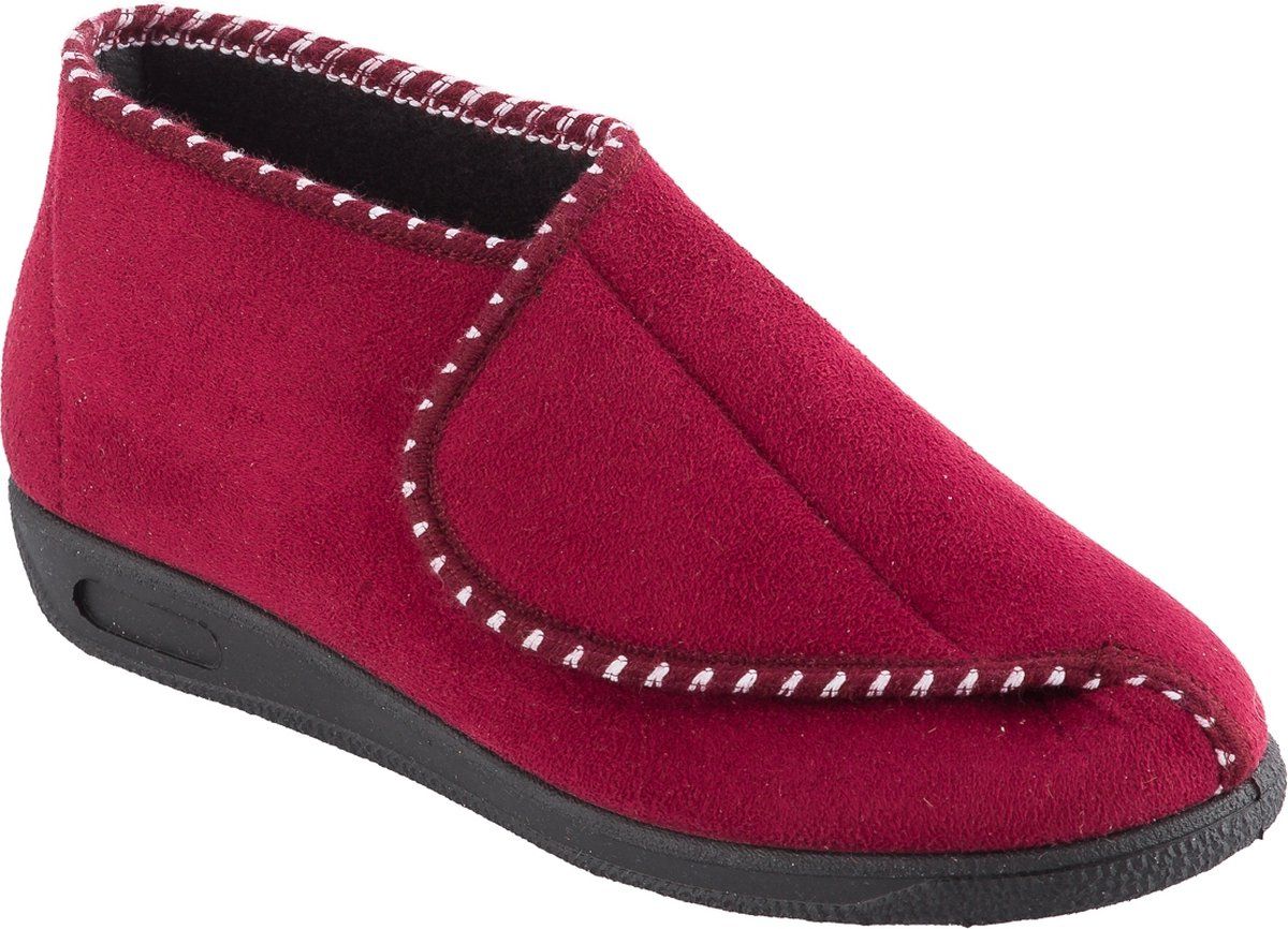Msf Senioren Pantoffel Dames - Rood - Hoog Model - Maat 41
