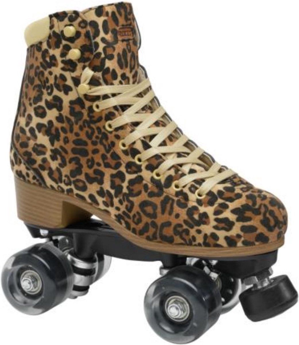 Roces Piper - Rolschaatsen - Anatomisch Voetbed Abec 7 Lagers - Bruin