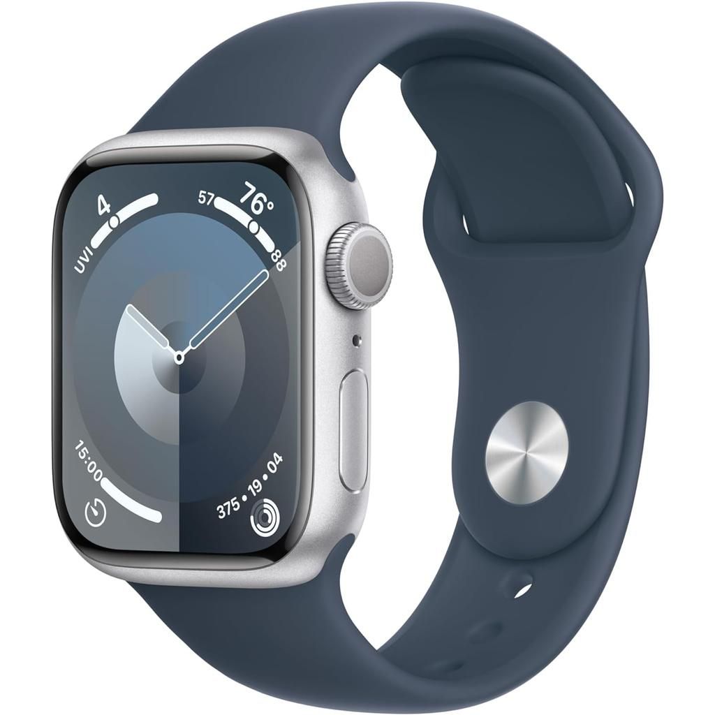 Apple Watch Series 9 - 45mm - Aluminium - Zilver - GPS refurbished, photo 2