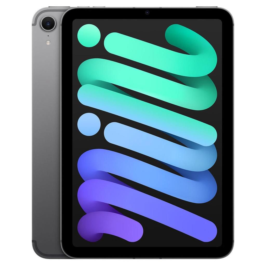 Apple iPad mini 7 (2024, A17 series) - Spacegrijs - 128 GB - WiFi + 5G