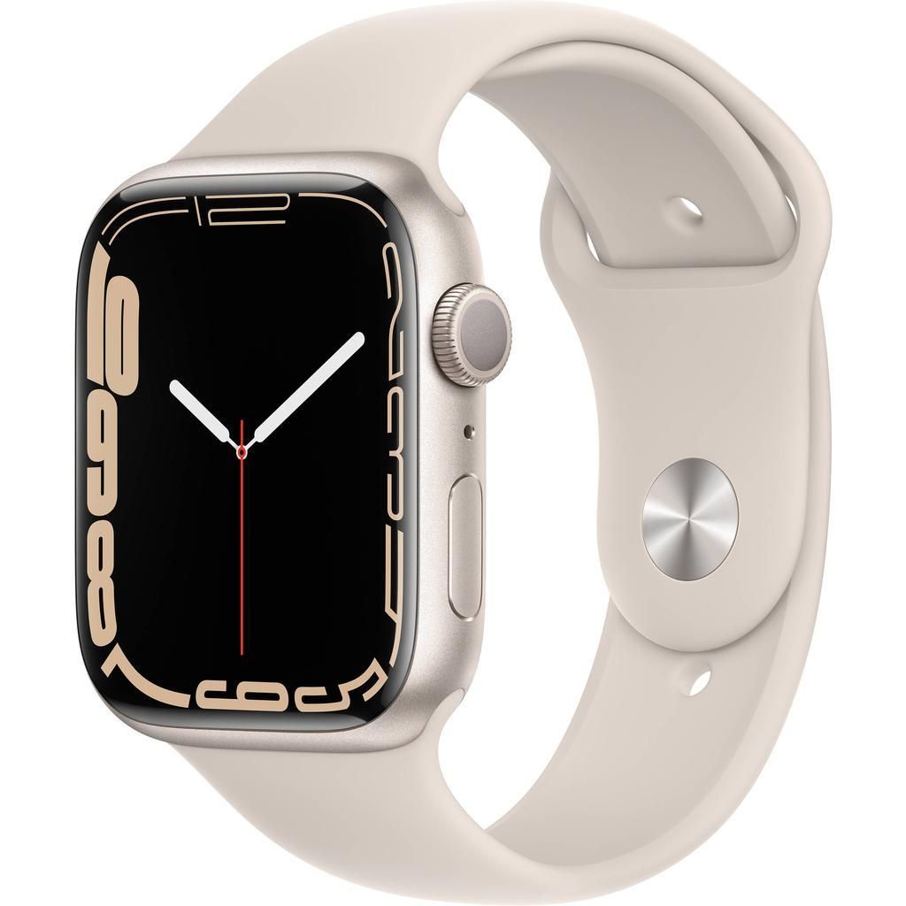 Apple Watch Series 7 - 45mm - Aluminium - Sterrenlicht - GPS