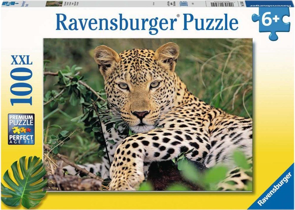 Ravensburger Luipaard - Puzzel 100 stukjes - Multicolour
