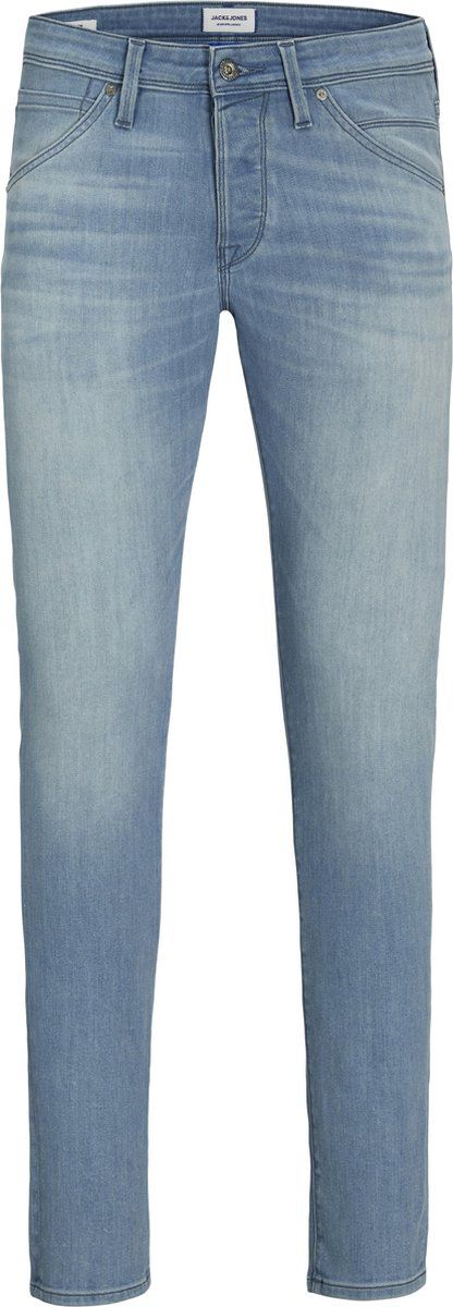 Jack&Jones Jjiglenn Jjfox Am 496 Noos - Slim Fit Jeans - Comfort Stretch - Stonewash