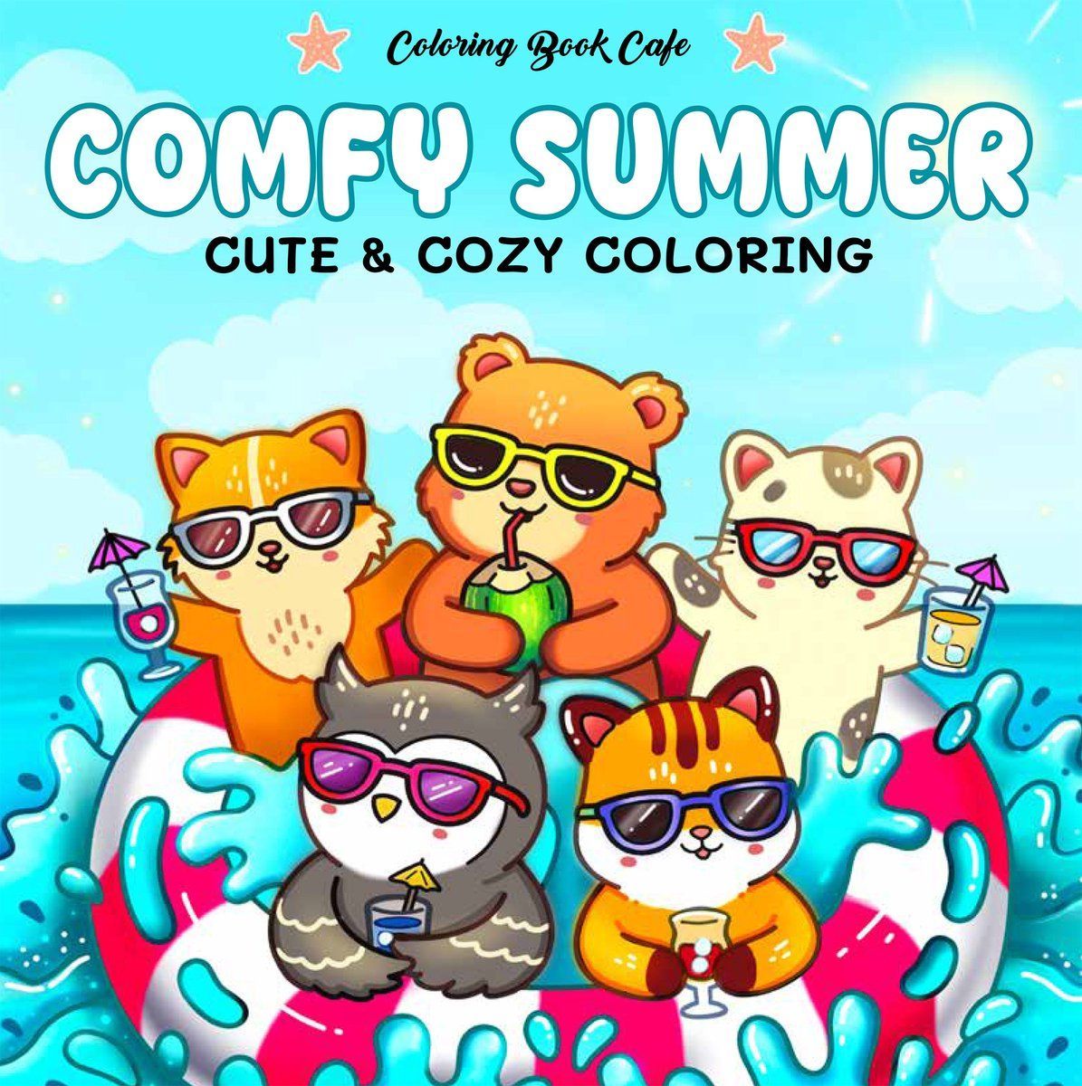 Cozy Kleurboeken Cozy Kleurboek - Kleurboek Voor Volwassenen - Schattige Dieren En Knusse Scènes