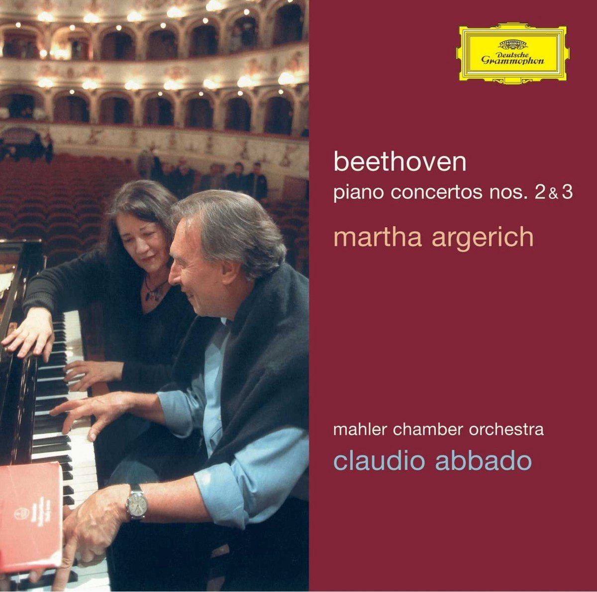 Claudio Abbado Martha Argerich - Beethoven - Piano Concertos Nos. 2&3 - Cd