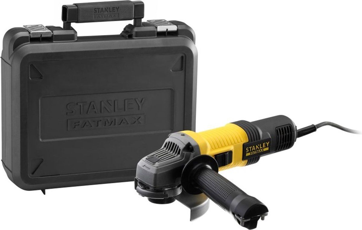 Stanley Fatmax FMEG220K - Haakse Slijper 125mm 850W - Zijhandgreep 3 Posities