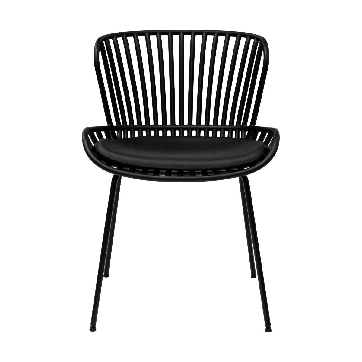 KICK Lot - Tuinstoel - Comfortabel modern design - Zwart